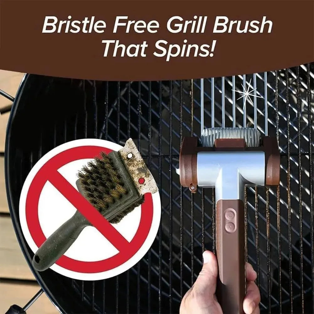 BBQ Rechargeable Electric Stainless Steel Roller Grill