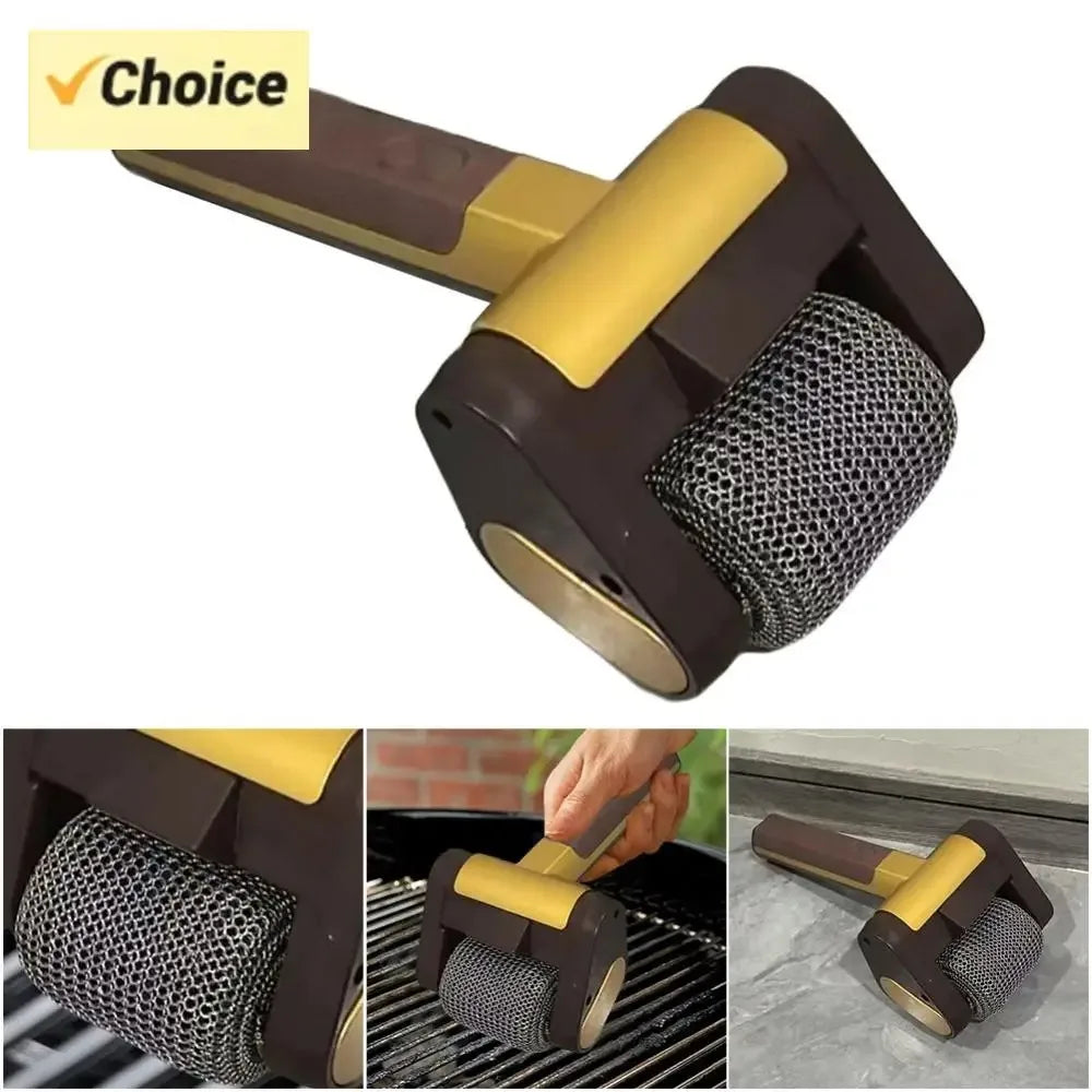 BBQ Rechargeable Electric Stainless Steel Roller Grill