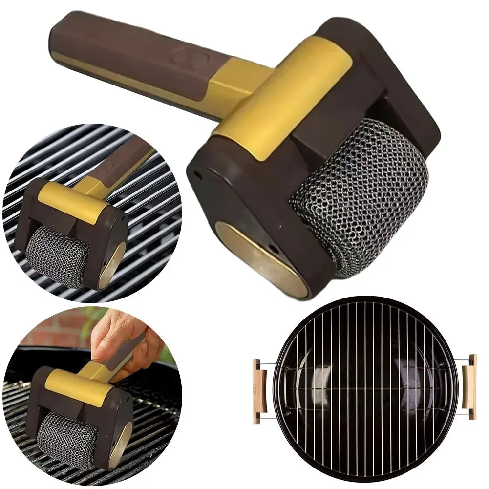 BBQ Rechargeable Electric Stainless Steel Roller Grill