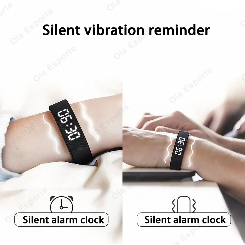 Smart Bracelet Fitness Tracker Step Counter & Sleep Monitor Activity Tracker Pedometer Calorie Counter Alarms Men Women 55020FUD