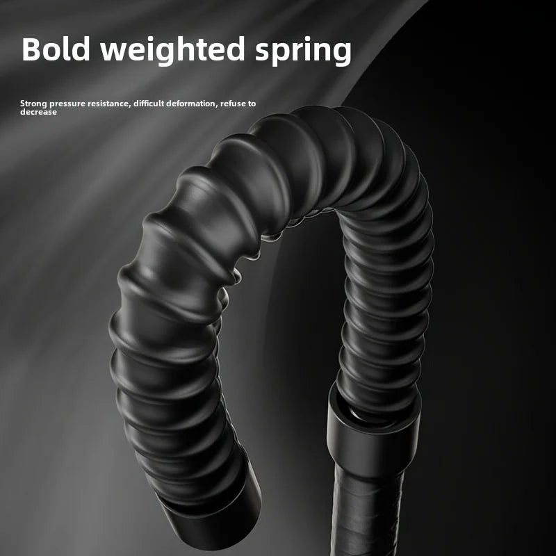 Strength Training Bar Ergonomic Fitness Grip Bar Biceps Triceps Strengthener Spring Arm Strength Expander Arm Muscle Trainer