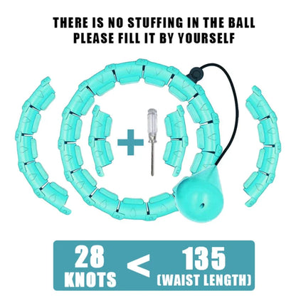 Fitness Hoop Weights to Exercise At Home Sports Entertainment Sport Equipment for Slimming Gym Ring Portable Body