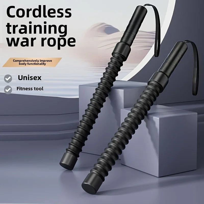 Strength Training Bar Ergonomic Fitness Grip Bar Biceps Triceps Strengthener Spring Arm Strength Expander Arm Muscle Trainer