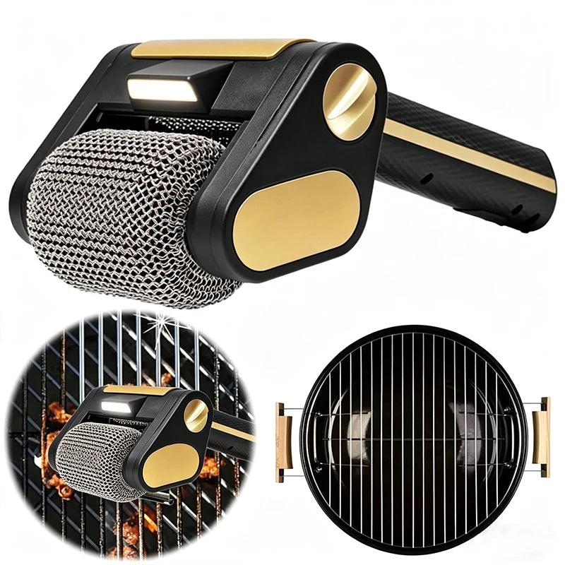 BBQ Rechargeable Electric Stainless Steel Roller Grill