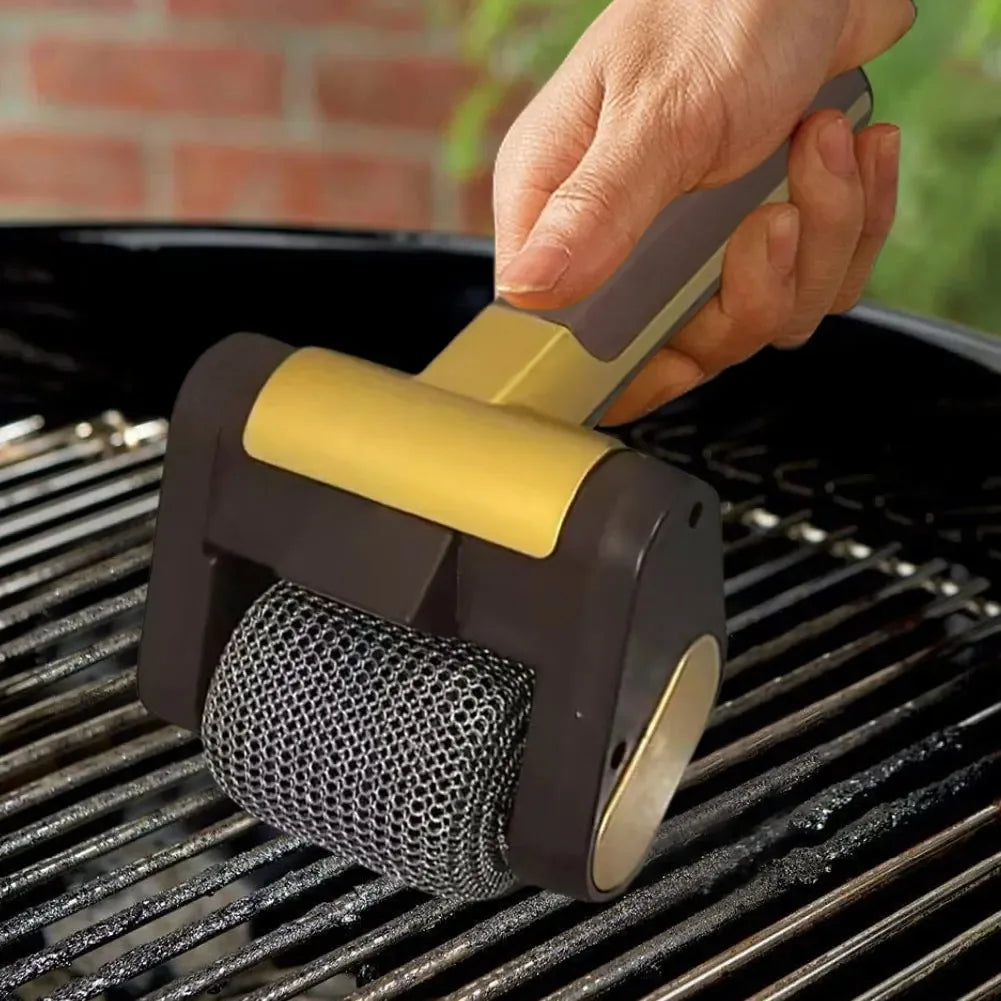 BBQ Rechargeable Electric Stainless Steel Roller Grill