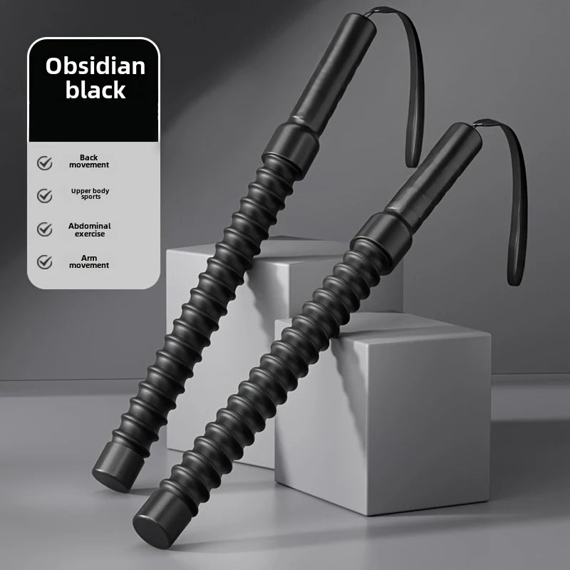 Strength Training Bar Ergonomic Fitness Grip Bar Biceps Triceps Strengthener Spring Arm Strength Expander Arm Muscle Trainer