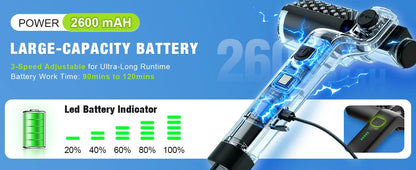Electric BBQ Grill Brush with 3-Speed Settings